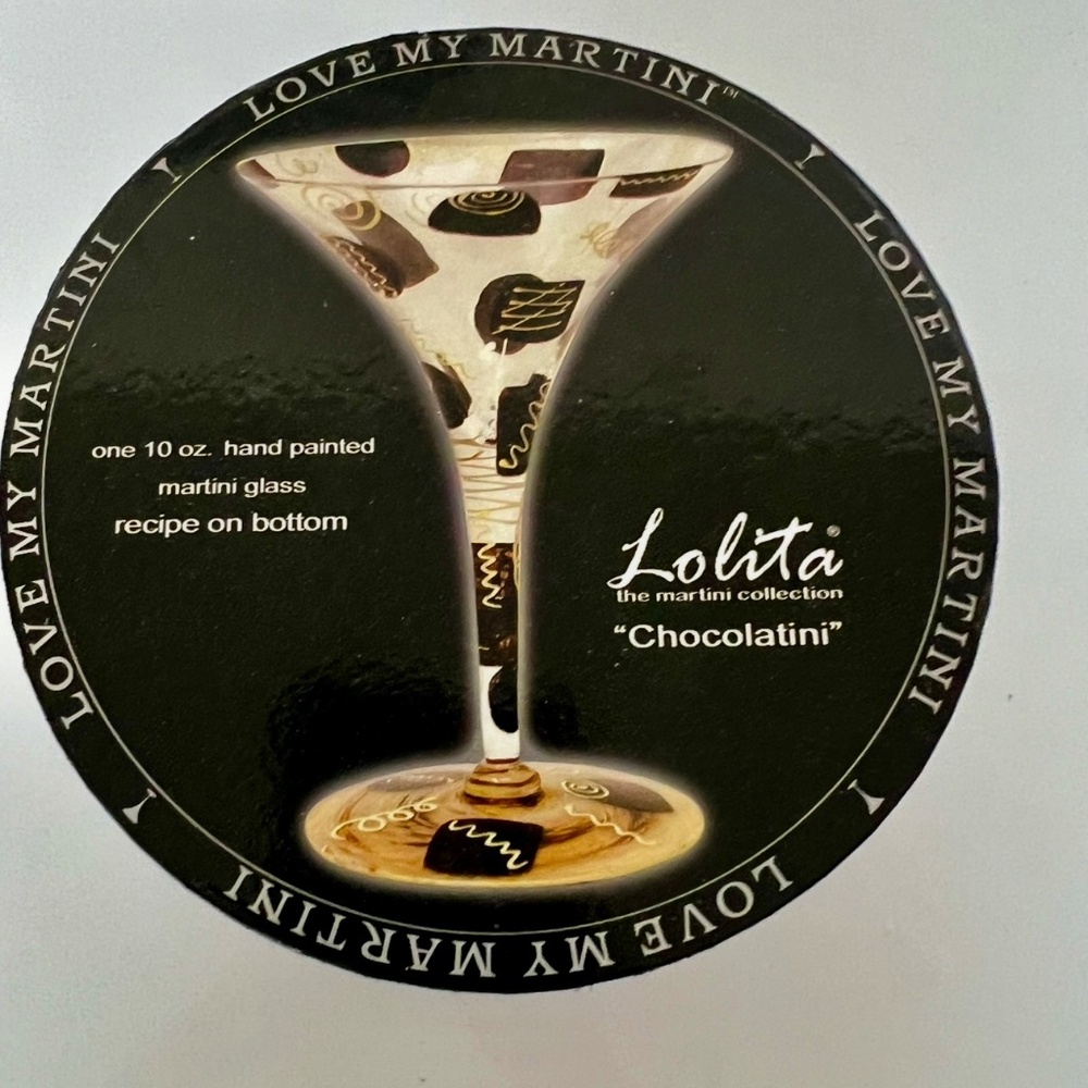 Lolita Chocolate Martini Glass